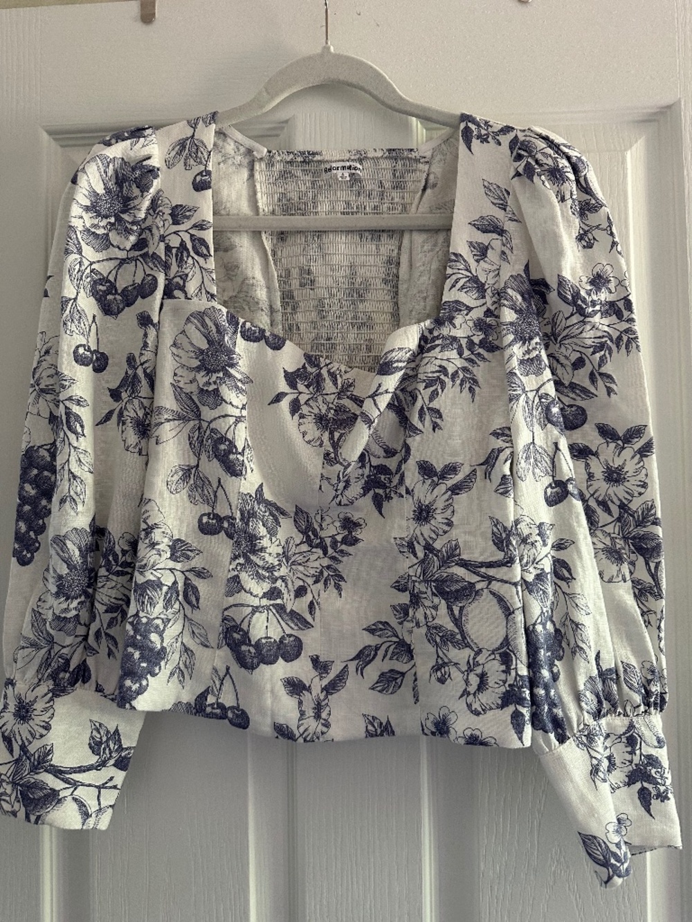Reformation linen top